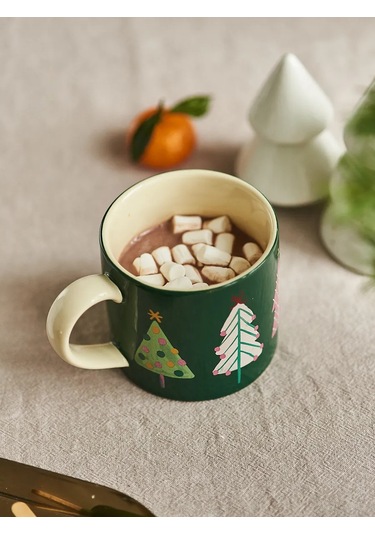 Roomi Seramik Yeni Yıl Çay Ve Kahve Kupası 304624499 Beyaz