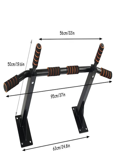 Raiden Duvar Barfiksi Duvara Monte Barfiks Çekme Aleti Kapı Barfix