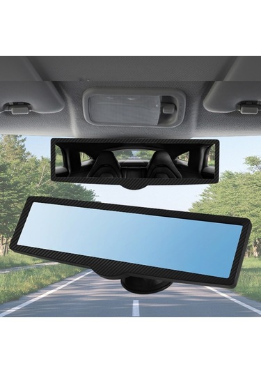 Sones Czc-255 Araba Tutkal Enjeksiyon Vantuz Karbon Fiber Dikiz Aynası Mavi Ayna