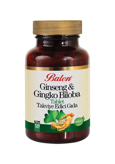 Balen Ginseng Ginko Biloba Tablet 120 Adet