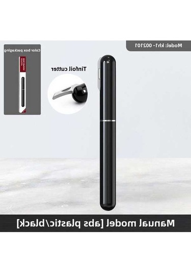 Fortunelane Pratik Siyah Pnevmatik Şarap Açıcı, Dayanıklı Plastik Kalem Şeklinde Siyah