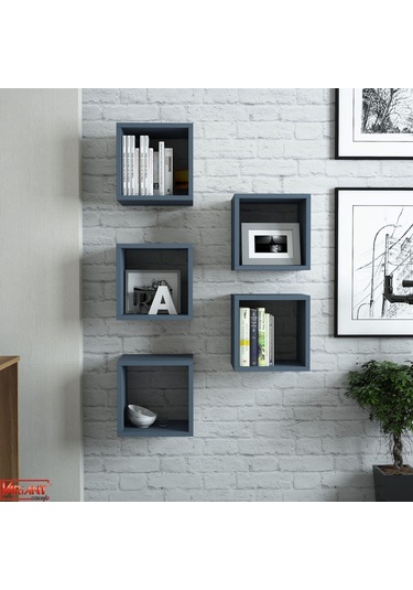Variant Variant Box Duvar Rafı - Mavi