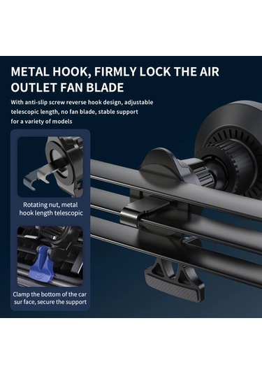 Elmpaly C36 15w Manyetik Araç Kablosuz Şarj Cihazı