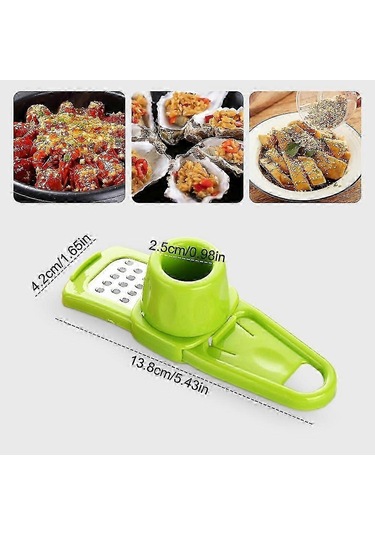 El Sarımsak Öğütücü, Mini Sarımsak Doğrayıcı, 2024 Yeni El Presi Çok Renkli