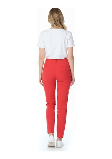 Ayhan Kadın Pantolon 26krb71284 Kırmızı