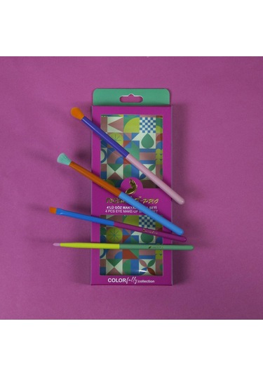 Nascita Colorfully Collection 4lü Göz Makyaj Fırça Seti - 133 Nasbrushset133