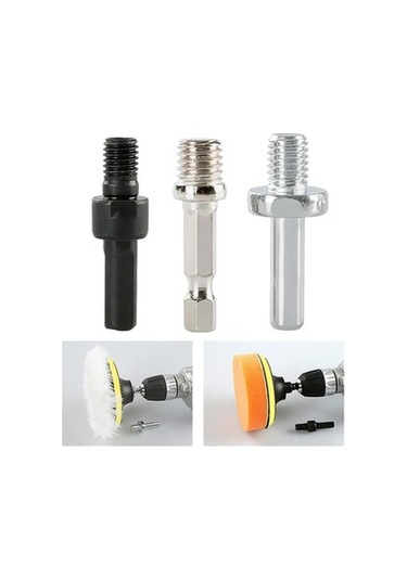 Lijinxu 3 Adet Elektrikli Matkap Adaptörü Dönüştürücü