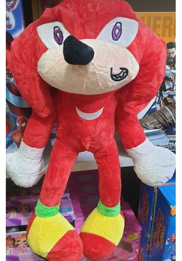 Orijinal Ithal Kumaş Sonic Peluş Oyuncak 40 Cm Shadow Echidna Knu