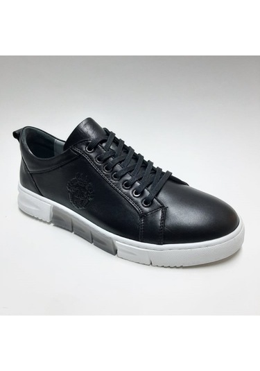 HİDAYET ÖZEL HAKİKİ DERİ BAĞCIKLI SİYAH ERKEK AYAKKABI C-9117720 Siyah