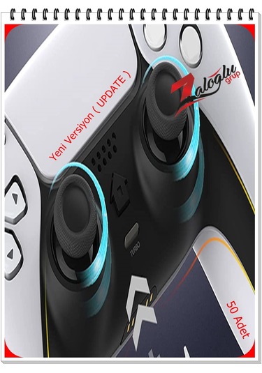 Zaloğlu Grup Playstation 5 Analog Topuz Ps5 joystick Tumbik 1.Sınıf 1.Kalite Yeni Ürün Mükemmel Uyum ( 50 Adet )