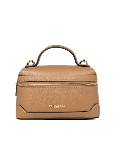 D85 Sand Portföy Çantası Kadın Ivette S Piumelli Milano Bag D85 Sand
