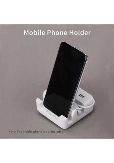 Tenwın 3'ü 1 Arada Usb Şarj İstasyonu Yuvası Çoklu Cihaz Usb Şarj Cihazı Cep Telefonu Tutucu Ev Ofis Kullanımı İçin