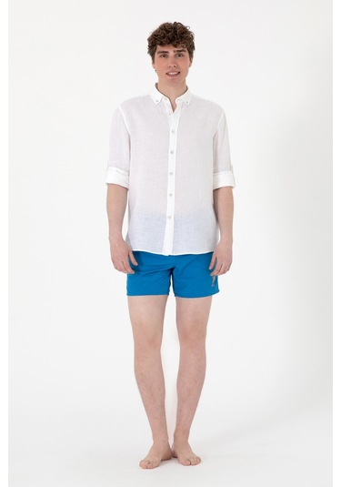 U.s. Polo Assn. Erkek Kobalt Deniz Şortu 50300020-vr077 Kobalt