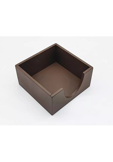 Adwoodcraft 14x14x7 Cm, Kahverengi Peçetelik 185130490 Kahverengi