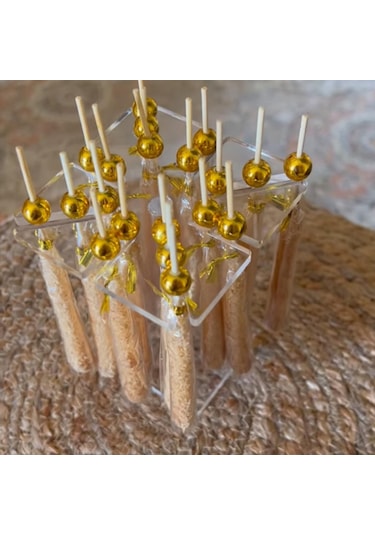 Suntek Akrilik Şeffaf Kek Tutucu Şeker Masa Ekran Tatlı