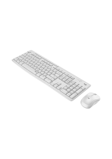 Logitech Mk295 Q Tr Beyaz Kablosuz Klavye Mouse Set