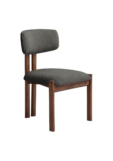 Espoo İskandinav Ahşap Bohem Sandalye Ceviz - Antrasit