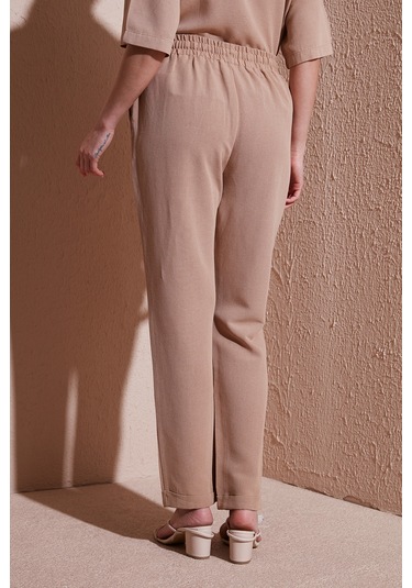 Fashion Friends Bayan Pantolon 25y0550k1 Bej Bej