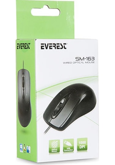 Everest SM-163 Kablolu Mouse