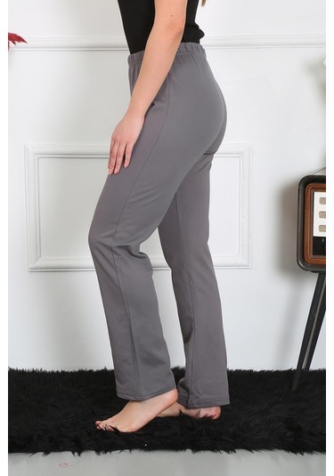 Akbeniz Kadın Pamuklu Tek Alt Pijama 27525-vizon Vizon