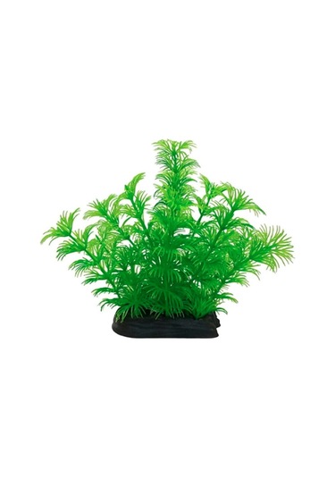 Fancy Fish Akvaryum Dekoru M411 Plastik Bitki 11 Cm