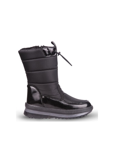 Kaptan Junior Kız Çocuk Botu İçi Kürklü Fgmk 5840 Siyah