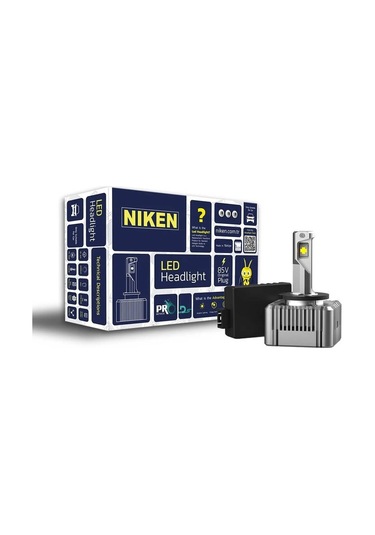 Niken D3s Led Xenon 6300 Kelvin 16000 Lümen 2 Adet