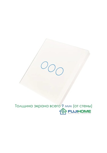 Fujıhome 3 Tuşlu Sensörlü Anahtar, Wifi Olmadan 262575376