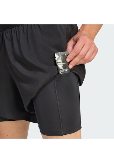 Adidas Adi365 Running Essentials 2in1 Erkek Şort C-adıka4331e50a00 Siyah