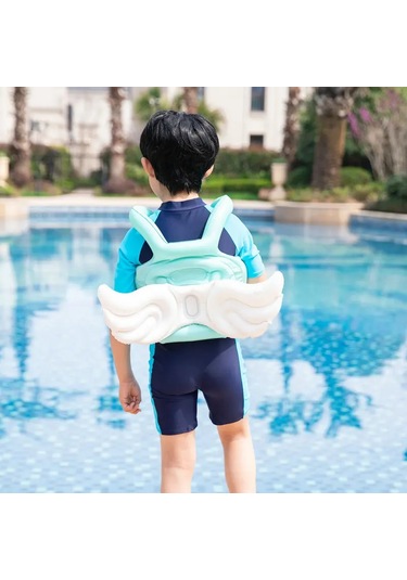 2-8 Yaş Arası Çocuklar İçin Yüzdürme Yelekleri Şişme Pvc Çok Renkli