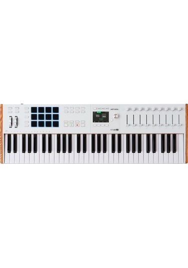 Keylab 61 Mk3: Beyaz - 3. Nesil Gelişmiş 61 Tuş Keyboard/controller + Soft Synth