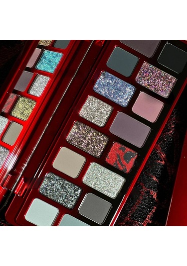 16 Renkli Glitter Pembe Göz Farı Dumanlı Pırıltılı Mavi Yeşil Sedefli Elmas 03 01