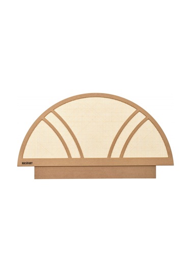 Masifart Vo Hasırlı Yelpaze Başlık Cilasız Ham Diğer