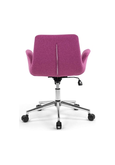 Mobilya Çalışma Koltuğu Pembe Pembe