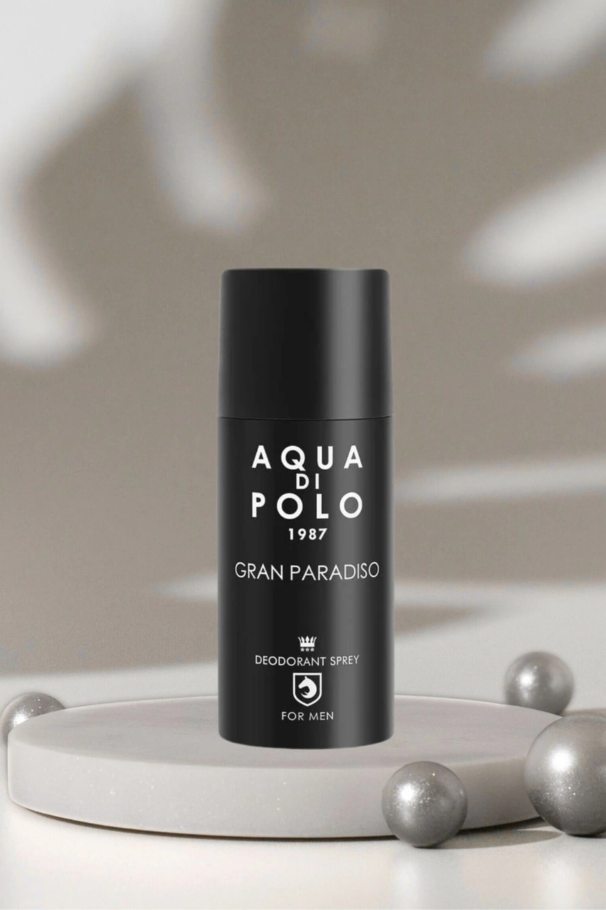 Gran Paradiso Parfümlü Erkek Deodorant 150 Ml Odunsu, Narenciye Alüminyum İçermez Fresh
