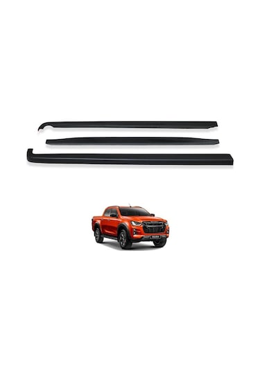 Isuzu D-Max Ferrous Kasa Kenar Koruma 3 Parça 2020 ve Üstü