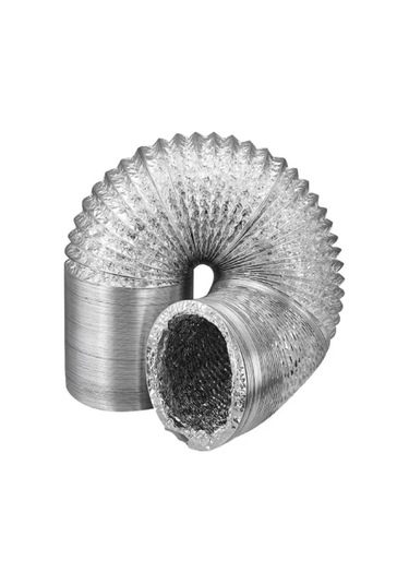 Alüminyum Esnek Aspiratör Borusu 120 Mm. - 2 Mt.