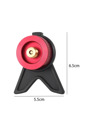Suntek Kamp Gaz Sobası Adaptörü Dolum Bahçe Sırt Kırmızı