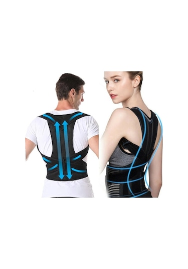 Dik Duruş Korsesi Kambur Önleyici Omuz Bel Sırt Korsesi Yelek