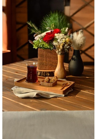 Bambum Tabil - Sunum Tabağı Bambu