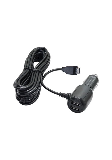12/24v Mikro Usb Girişli Araç Navigaston Kamera Şarj Adaptörü + Dual Usb