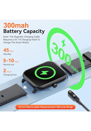 Geeroyoo Pembe Qx5 Akıllı Saat: Kan Şekeri Olmayan Ölçüm, Bluetooth Arama, Kalp Atımı-vücut Sıcaklığı İzleme, 100+ Spor Modu