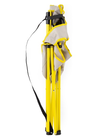 Eco Ergonomik Katlanır Kamp Sandalyesi Krem