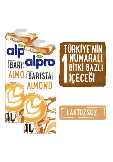 Alpro Barista Badem Sütü 2 x 1 L