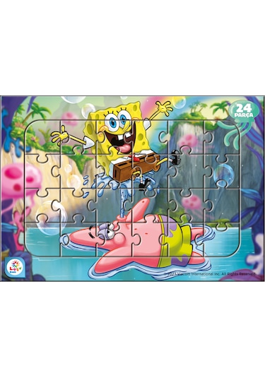 Spongeboob Frame Puzzle Seti