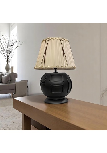 Leda Siyah Abajur Siyah