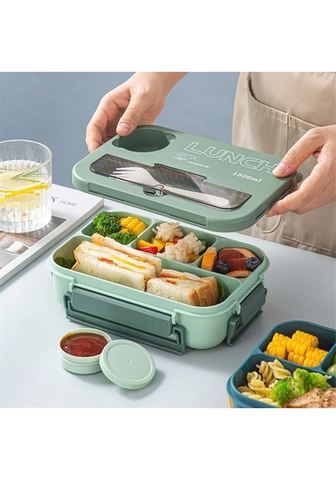 Xurunkeji Yetişkinler Ve Öğrenciler İçin Çatal Bıçak Takımlı, 4 Bölmeli, Sızdırmaz, Mikrodalga Ve Bulaşık Makinesinde Yıkanabilir Bento Öğle Yemeği Kutusu Pembe Xurunkeji Yetişkinler Ve Öğrenciler İçin Çatal Bıçak Takımlı, 4 Bölmeli, Sızdırmaz, Mikrodalga Ve Bulaşık Makinesinde Yıkanabilir Bento Öğle Yemeği Kutusu Pembe