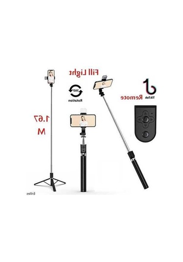 Createtech 1.67m Uzun Bluetooth Özçekim Sopa, Canlı Renk, Yüksek Kalite
