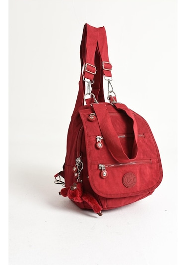 Ultra Hafif Kadın Sırt Ve El Çantası Kırmızı Model: 571-5a - Kırmızı