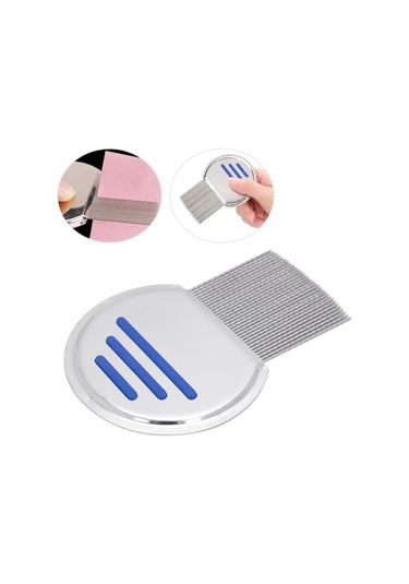 Shineyee Kedi Köpek Bit Kaldırıcı Tırnaklı Tarak, 304 Çelik İvli İğneler, Ergonomik Tasarım, Saç Doku Koruyucu